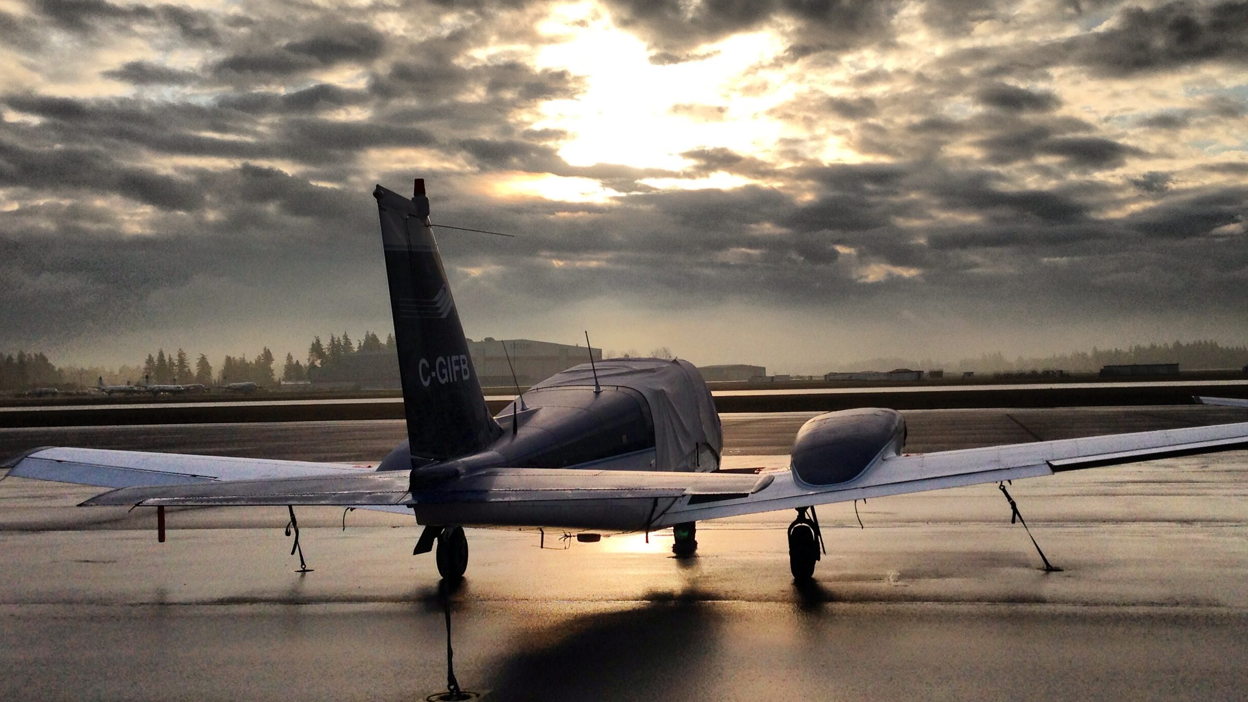 PA-30 Twin Comanche at dawn. What secrets will be revealed today?